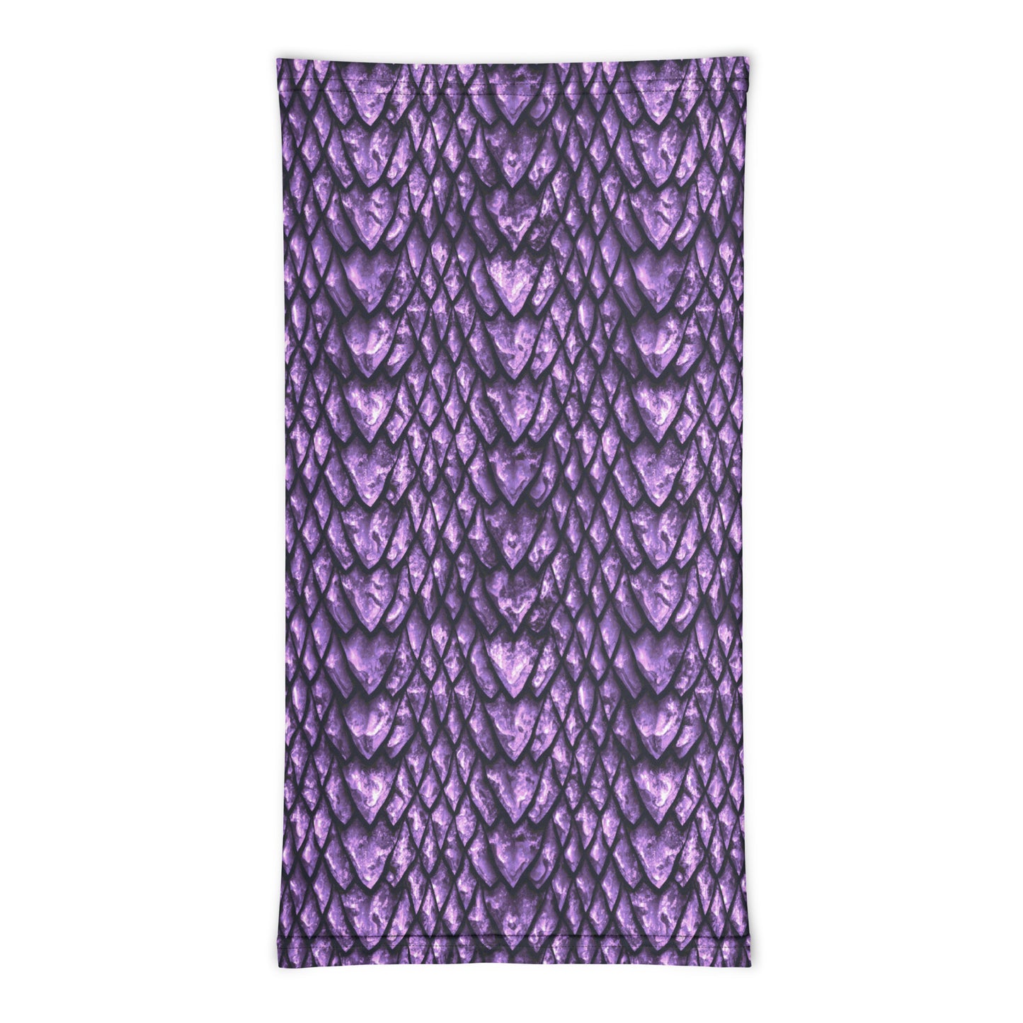 Amethyst Dragon Scale Neck Gaiter