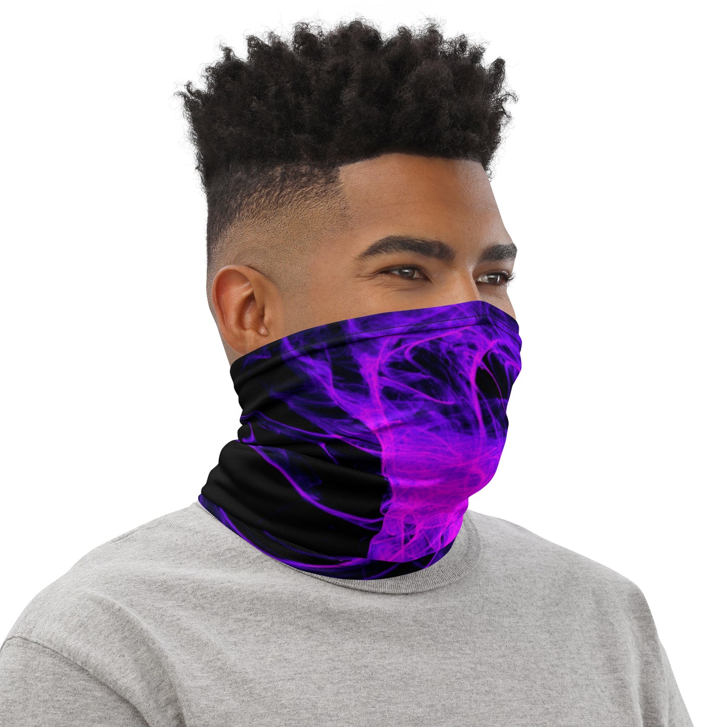 Purple Cyclone Neck Gaiter