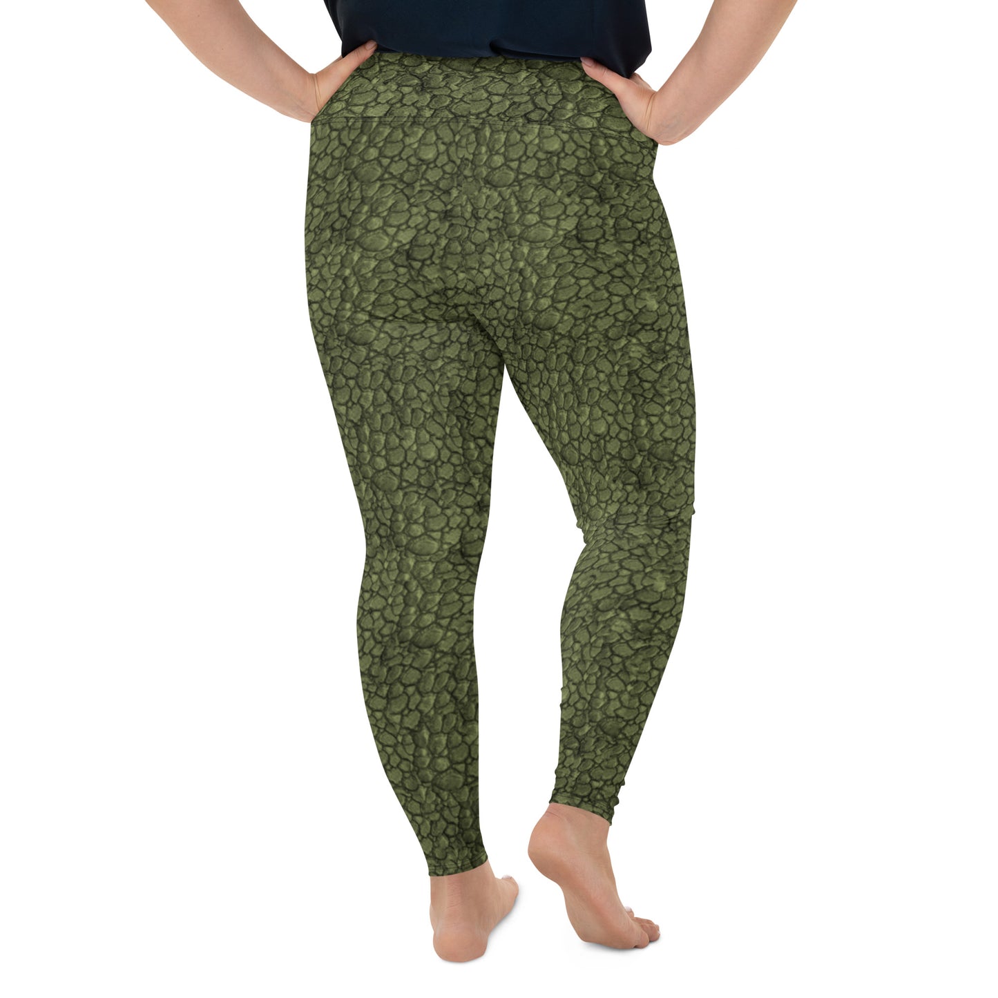 Scaly Monster Plus Size Leggings