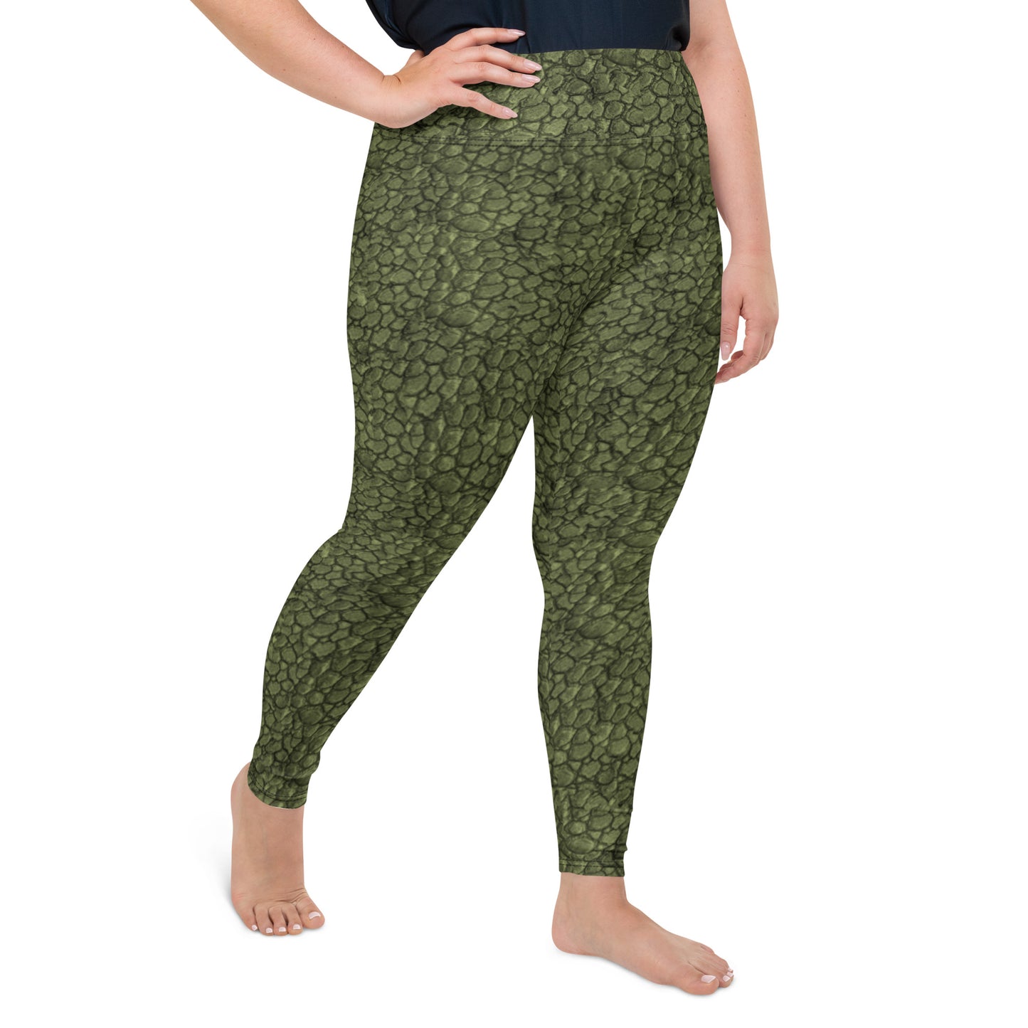 Scaly Monster Plus Size Leggings