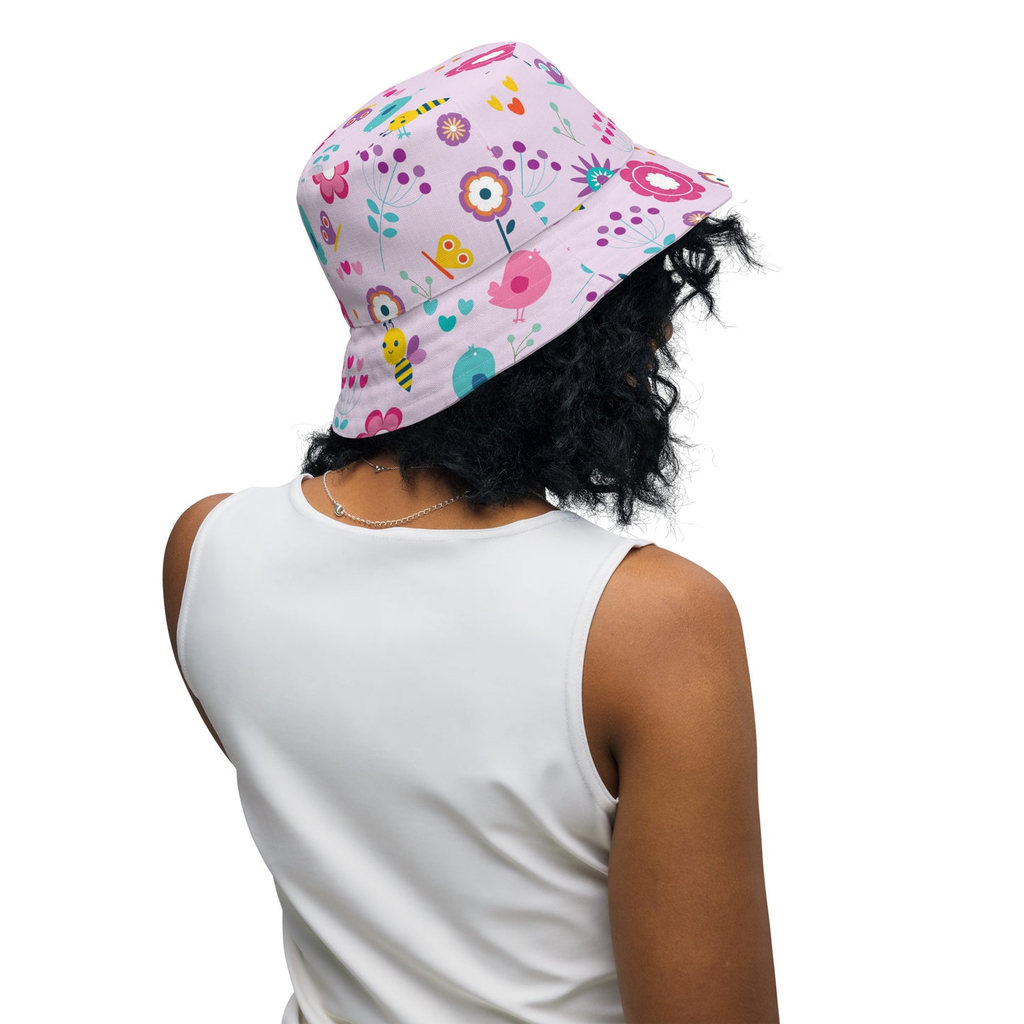 Spring Time Reversible Bucket Hat