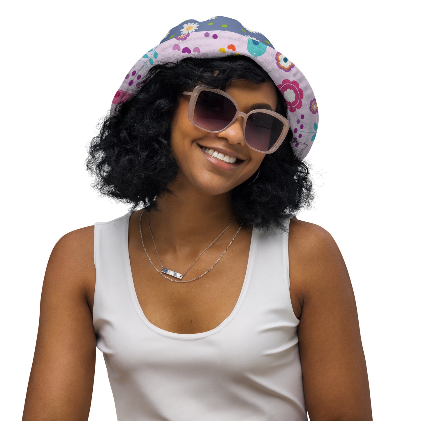 Spring Time Reversible Bucket Hat