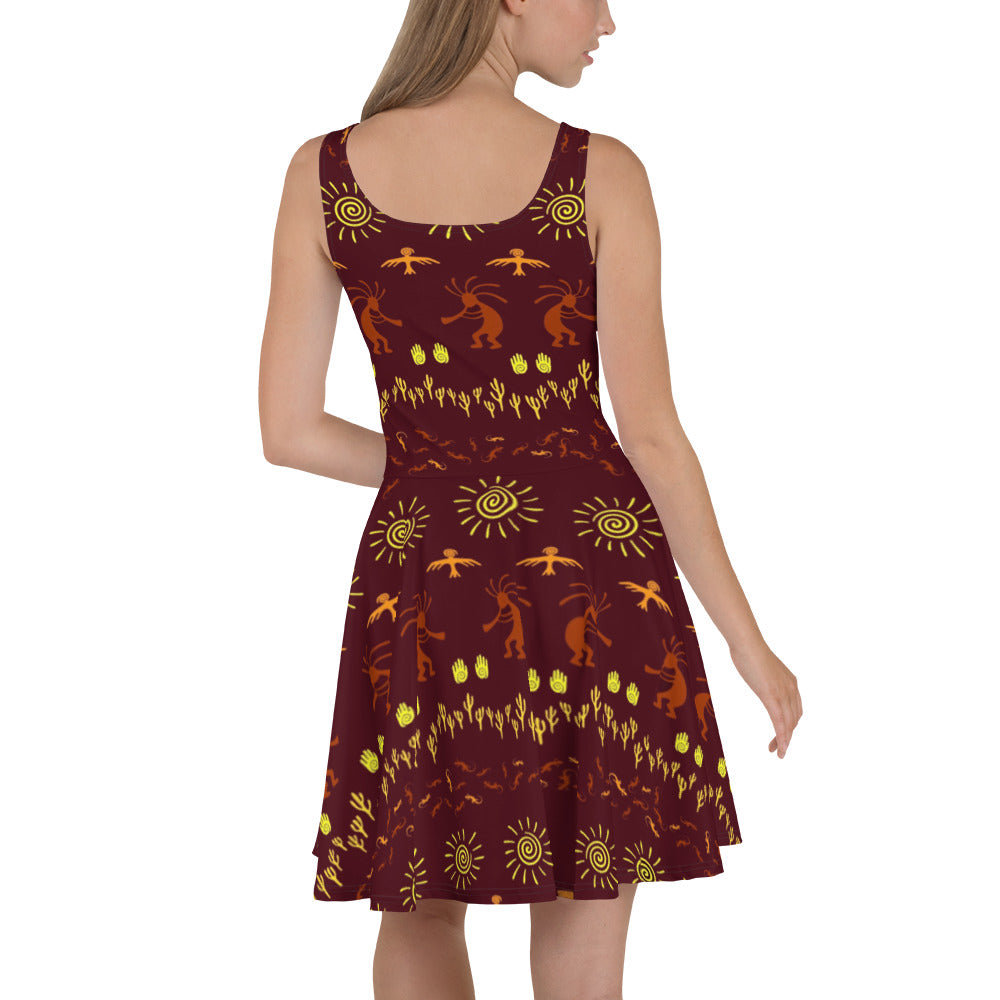 Kokopelli Skater Dress