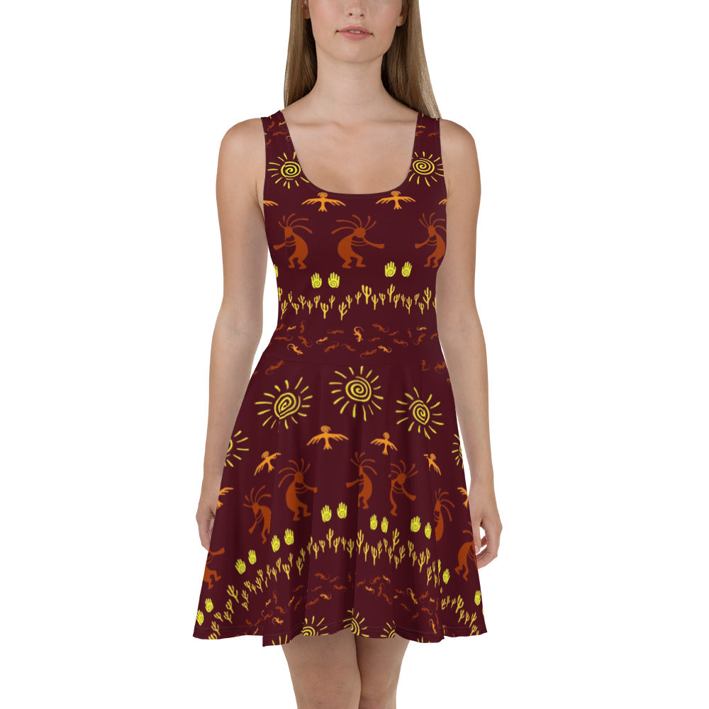 Kokopelli Skater Dress