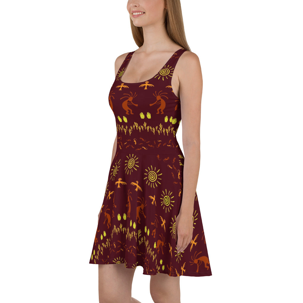 Kokopelli Skater Dress