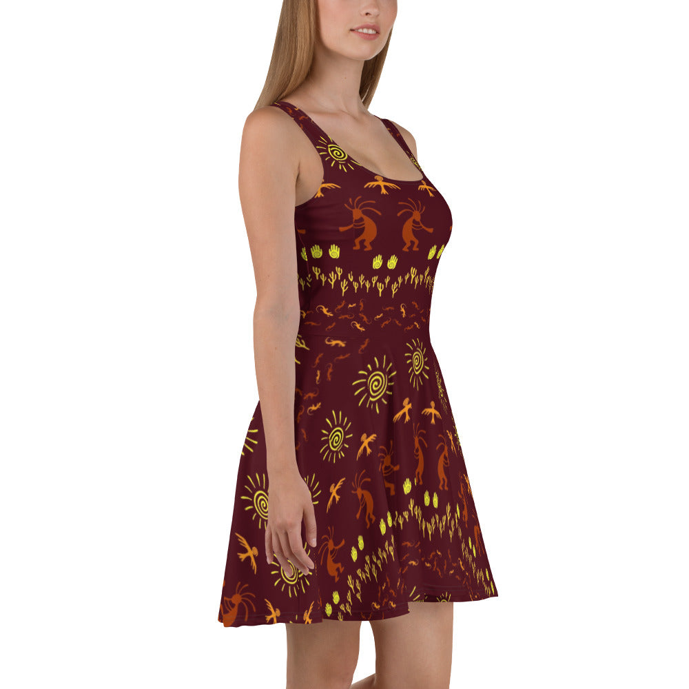 Kokopelli Skater Dress