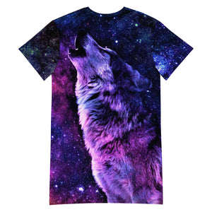 Wolf Nebula T-shirt Dress