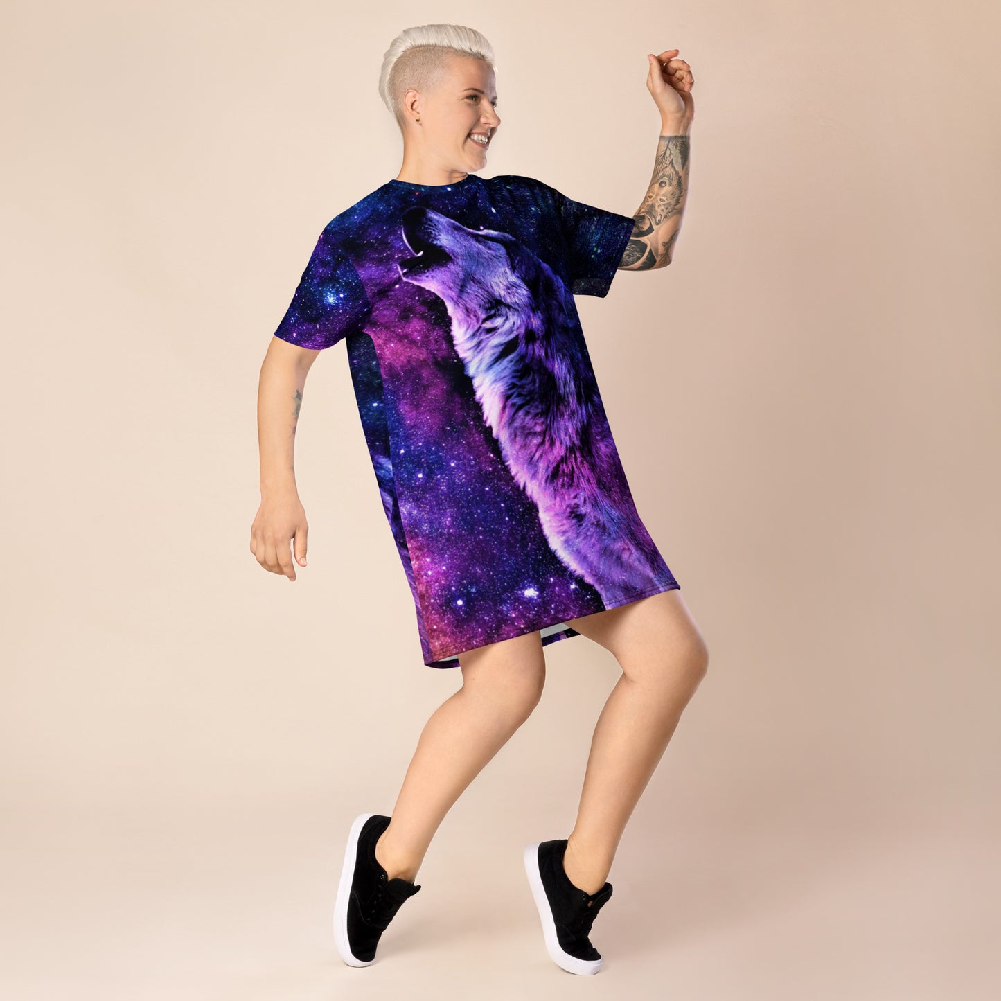 Wolf Nebula T-shirt Dress