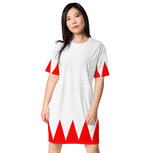 White Mage T-shirt Dress