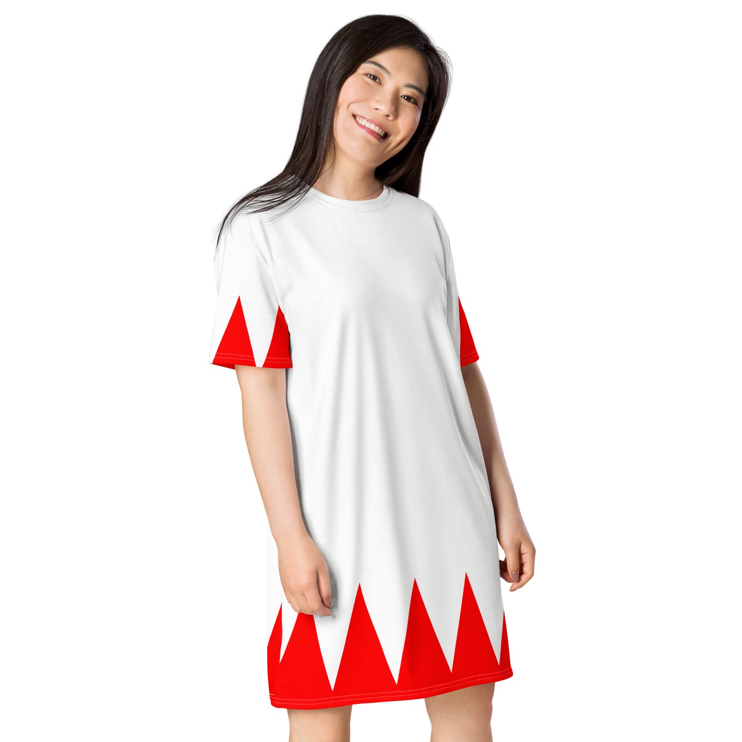 White Mage T-shirt Dress