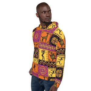 African Tribal Design Unisex Hoodie