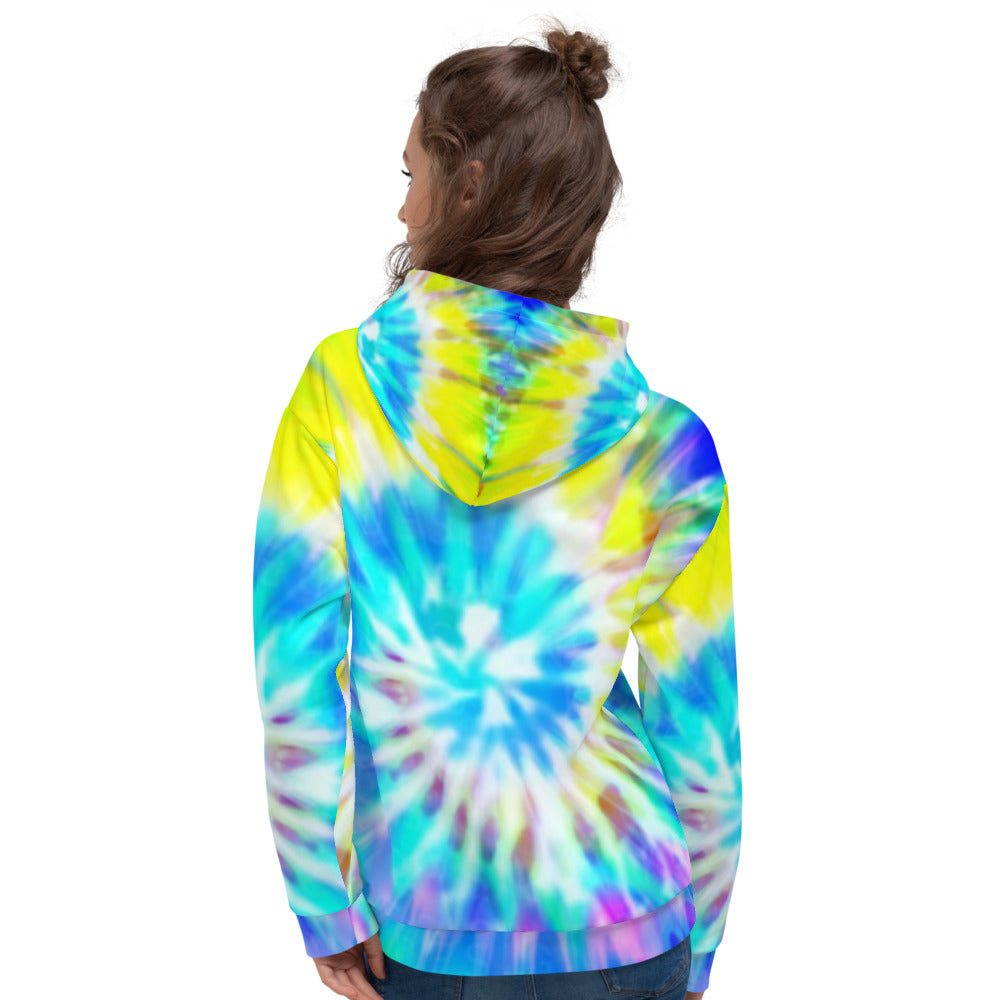 Soft Color Tie Dye Unisex Hoodie