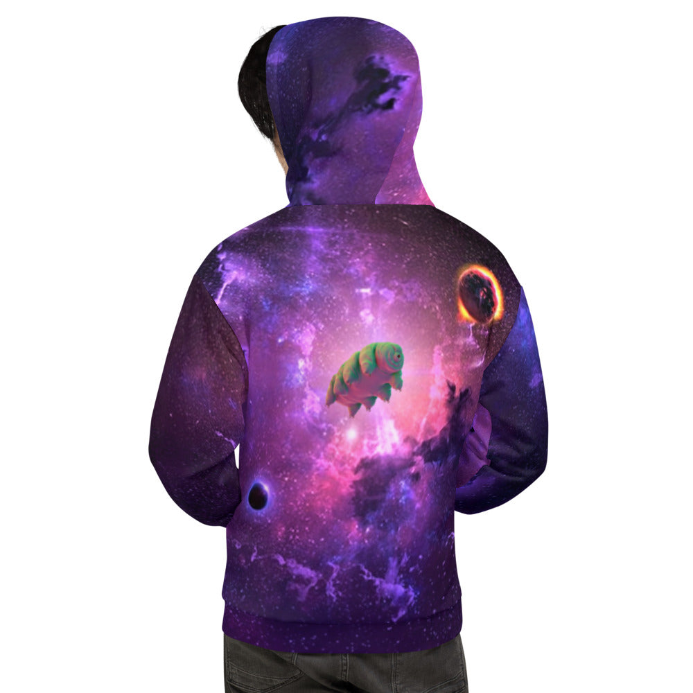 Tardigrade in Space Unisex Hoodie