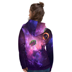 Tardigrade in Space Unisex Hoodie