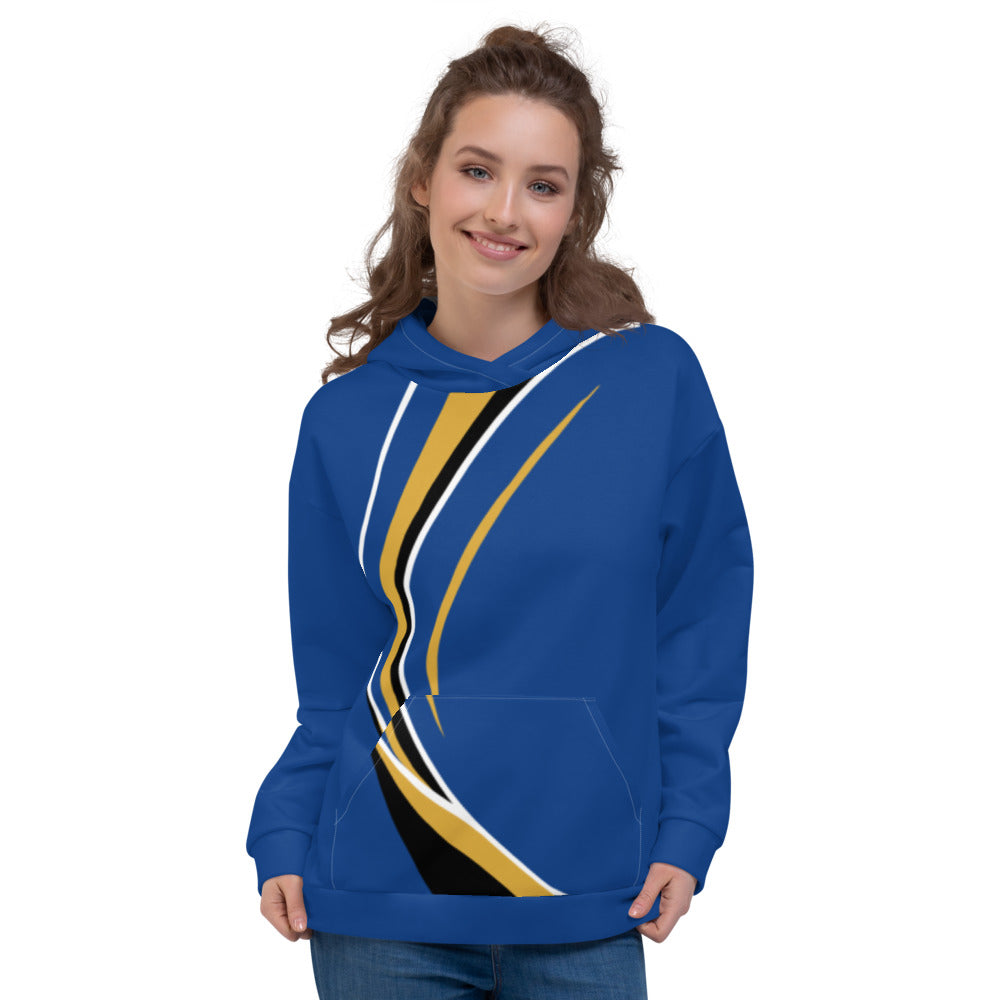 Sport Striped Unisex Hoodie