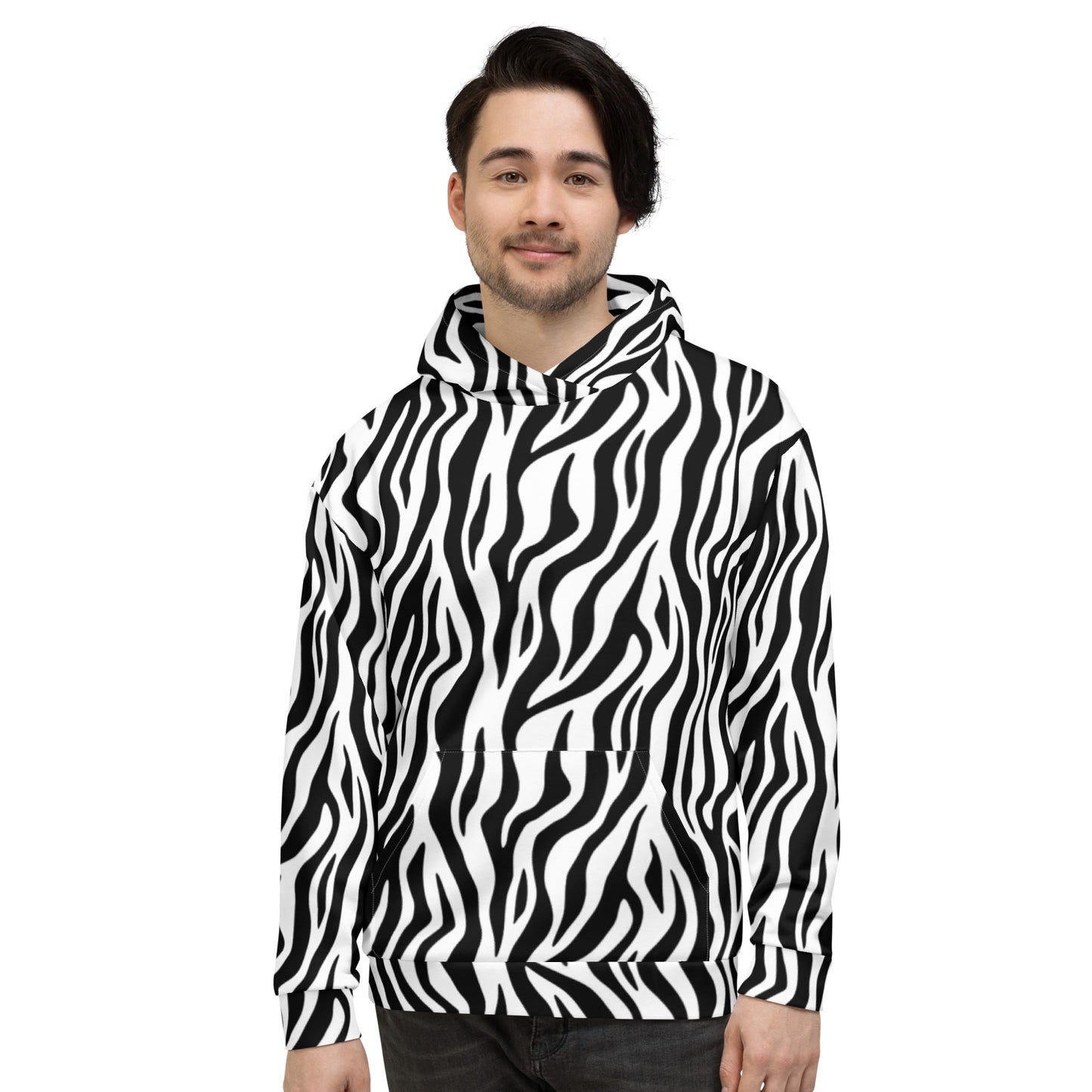 Zebra Stripes Unisex Hoodie