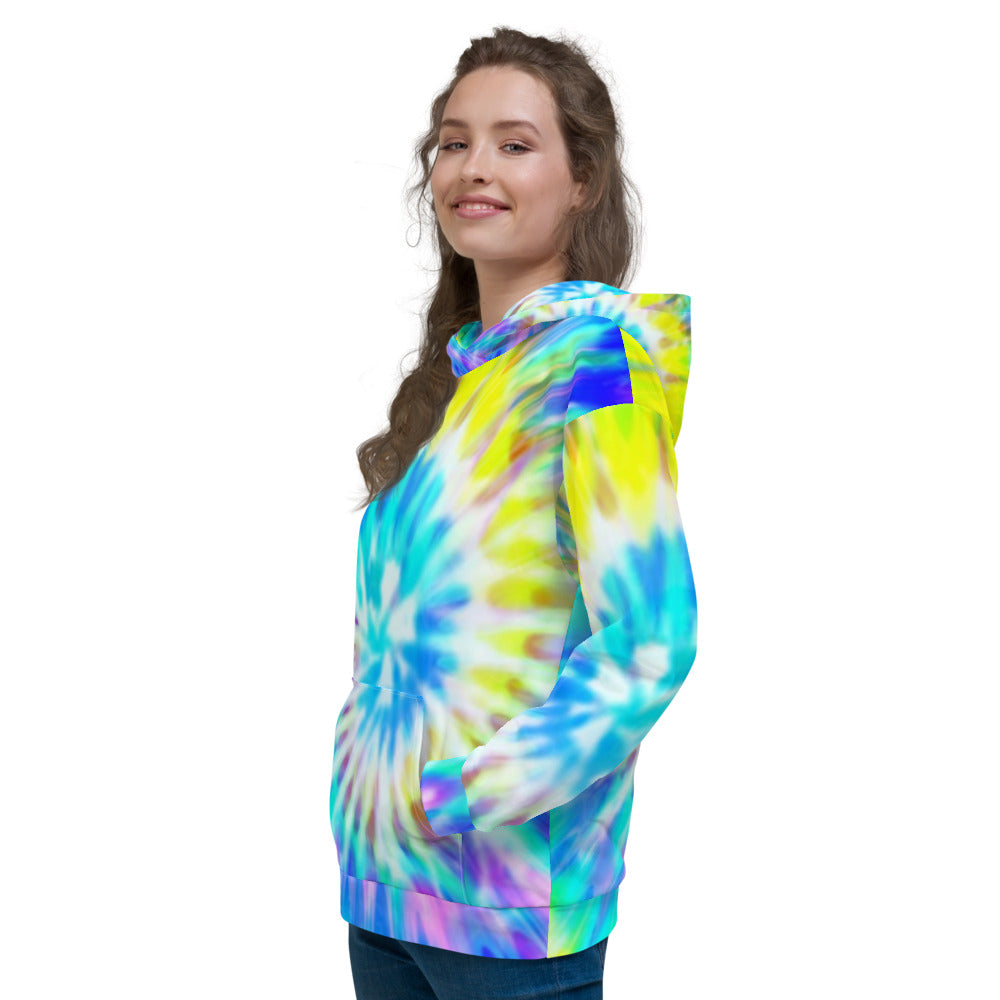 Soft Color Tie Dye Unisex Hoodie