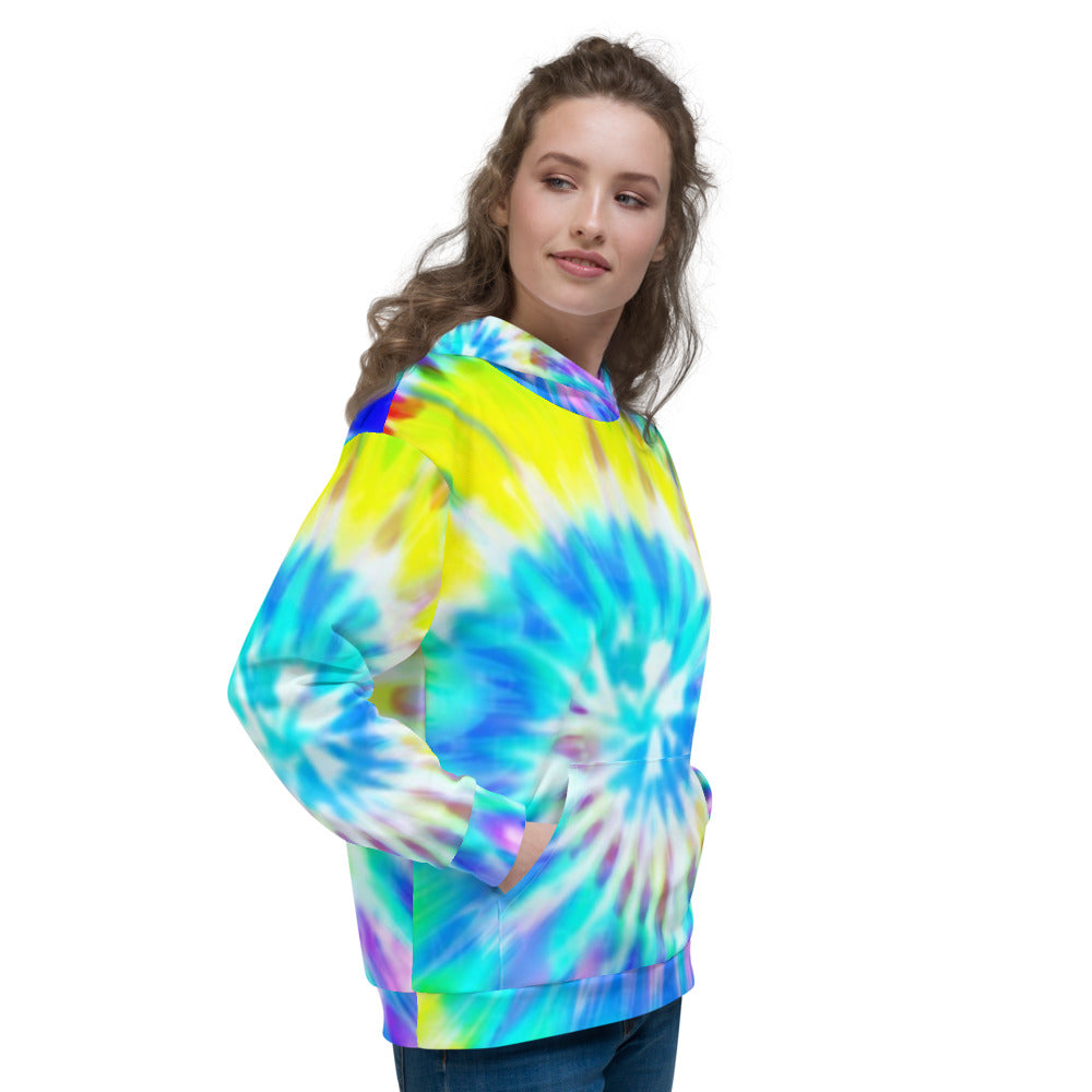 Soft Color Tie Dye Unisex Hoodie