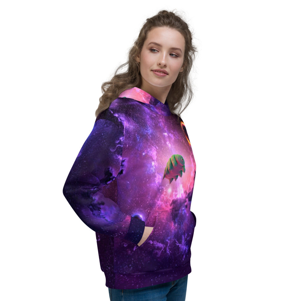 Tardigrade in Space Unisex Hoodie