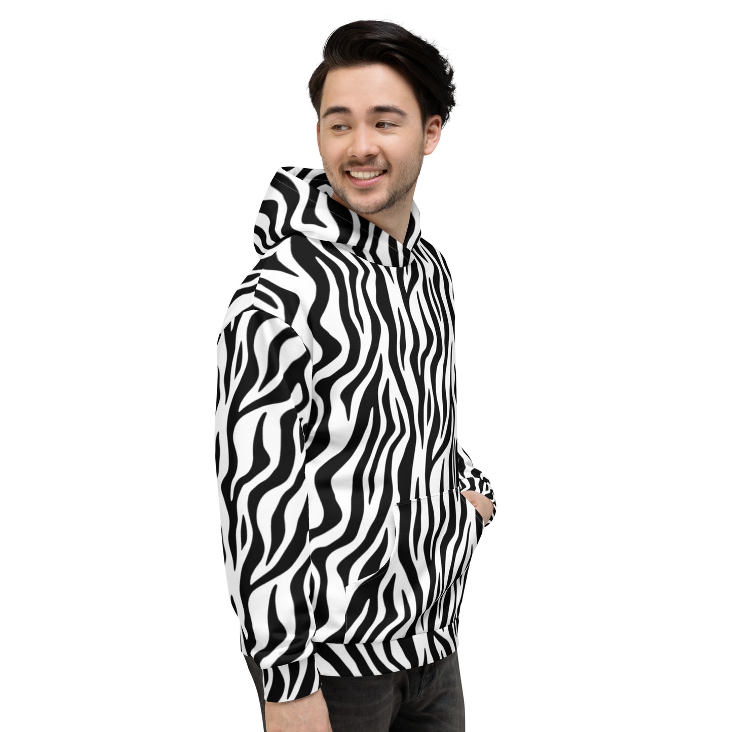 Zebra Stripes Unisex Hoodie