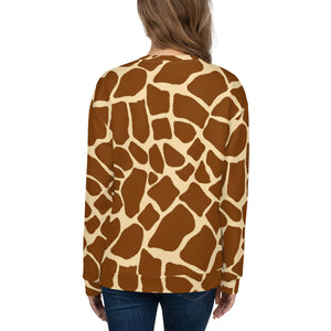 Giraffe Spots Unisex Sweatshirt