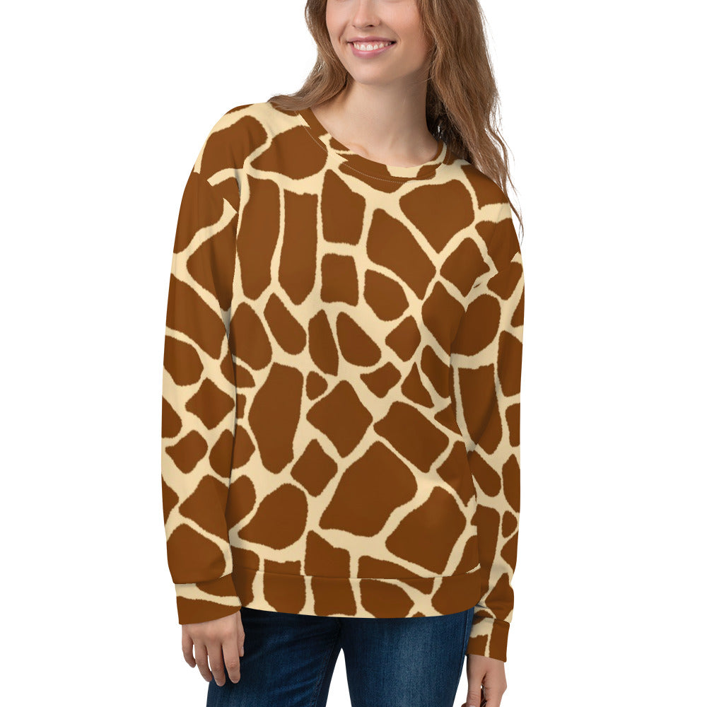 Giraffe Spots Unisex Sweatshirt