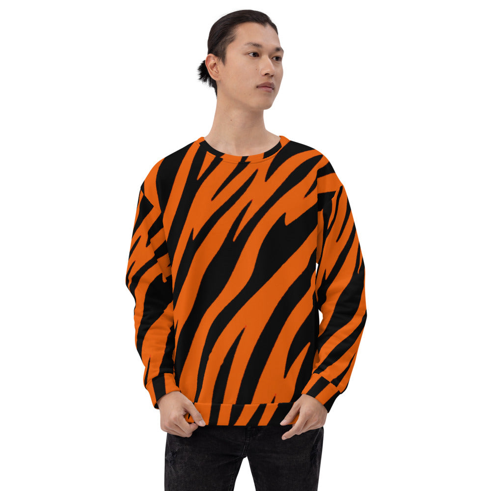 Tiger Stripe Unisex Sweatshirt