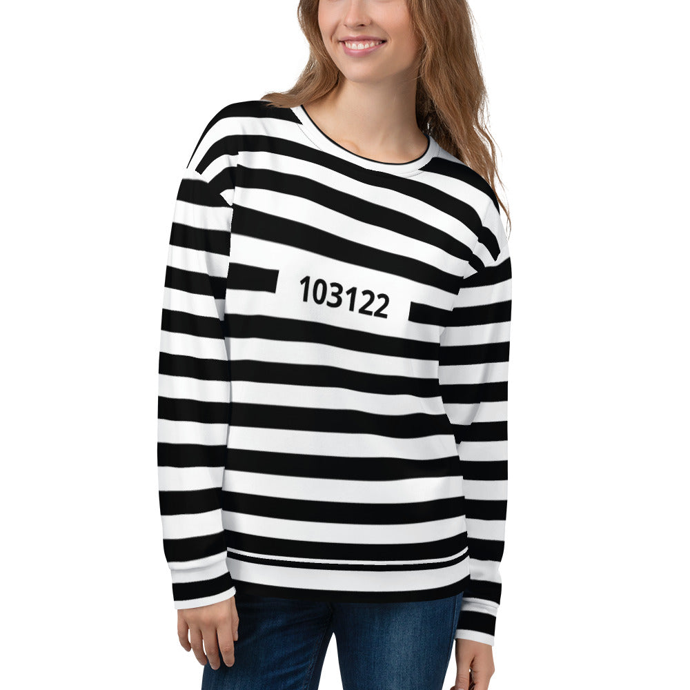 Prison Stripes Unisex Sweatshirt