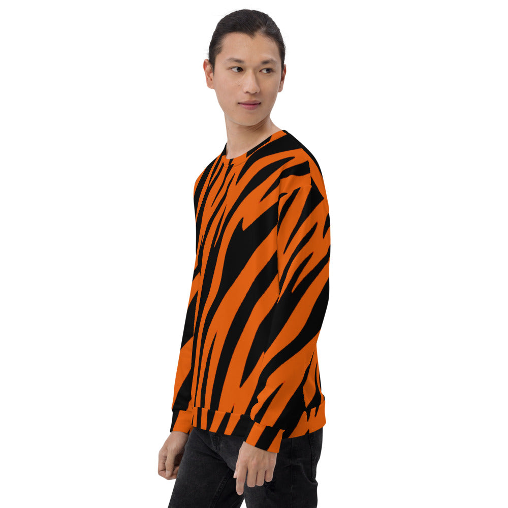 Tiger Stripe Unisex Sweatshirt