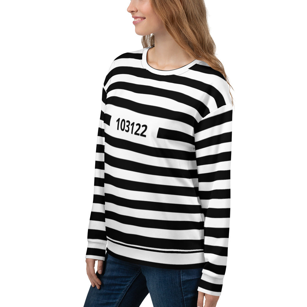 Prison Stripes Unisex Sweatshirt