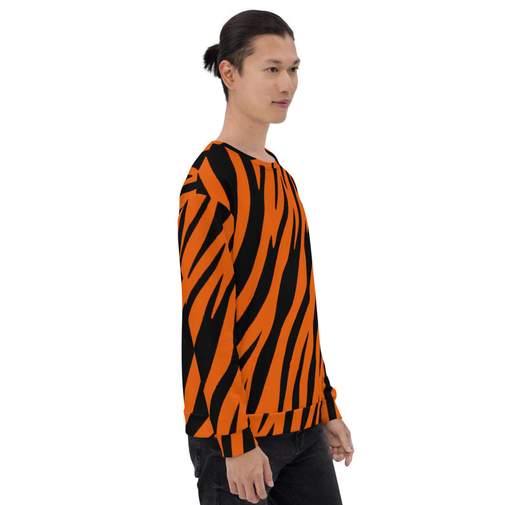 Tiger Stripe Unisex Sweatshirt