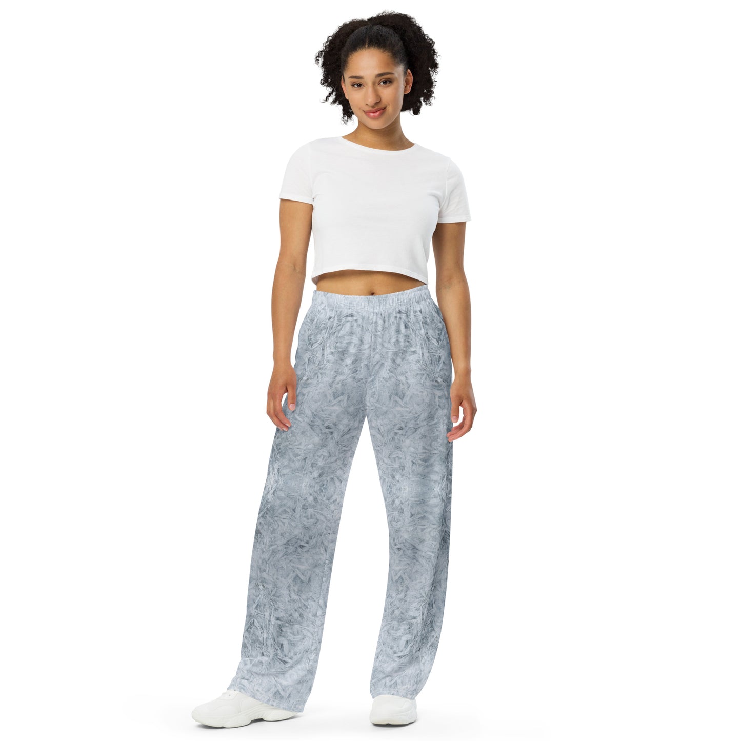 Frosty Unisex Wide-leg Pants