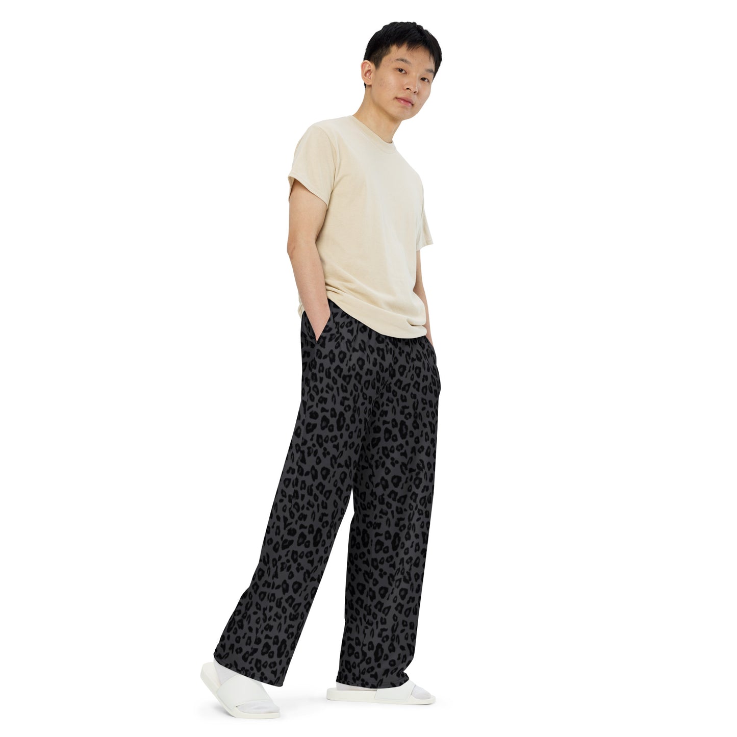 Black Panther Unisex Wide-Leg Pants