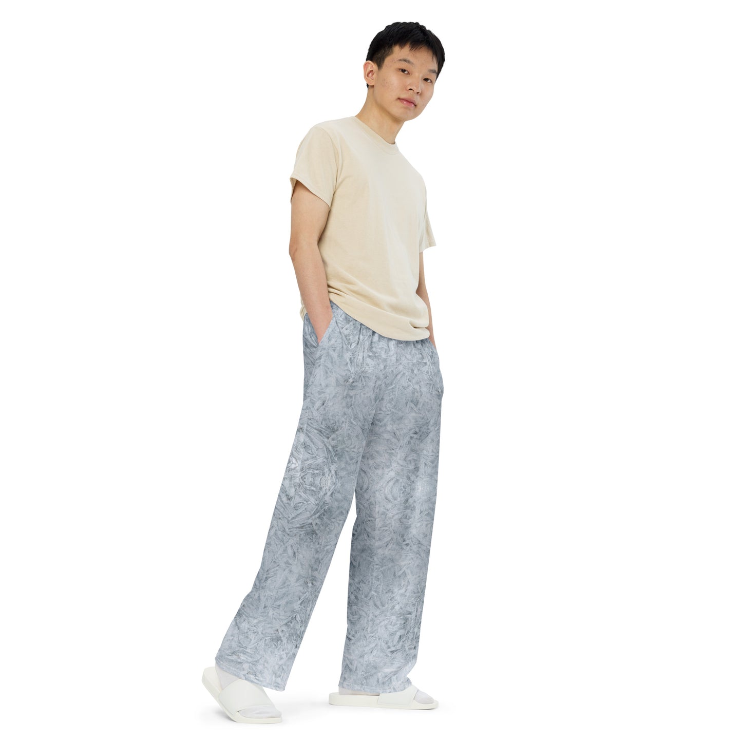 Frosty Unisex Wide-leg Pants