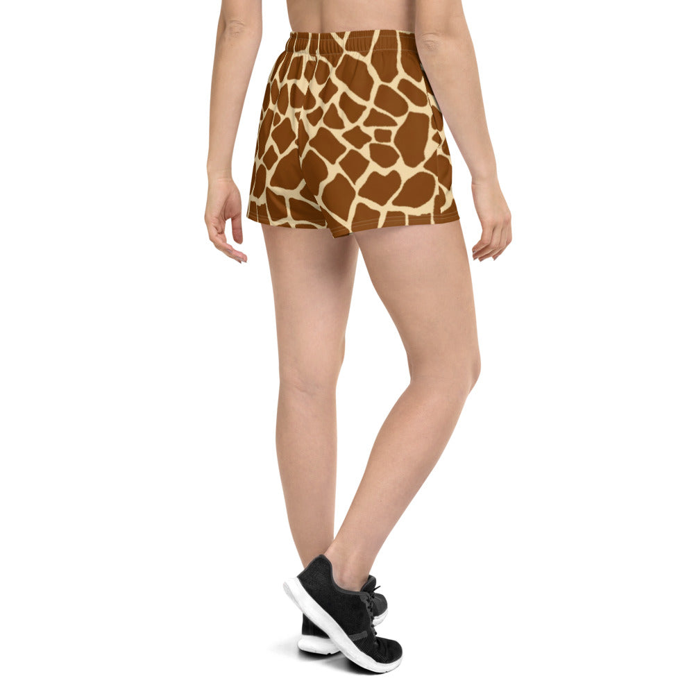 Giraffe Spots Women's Short Shorts