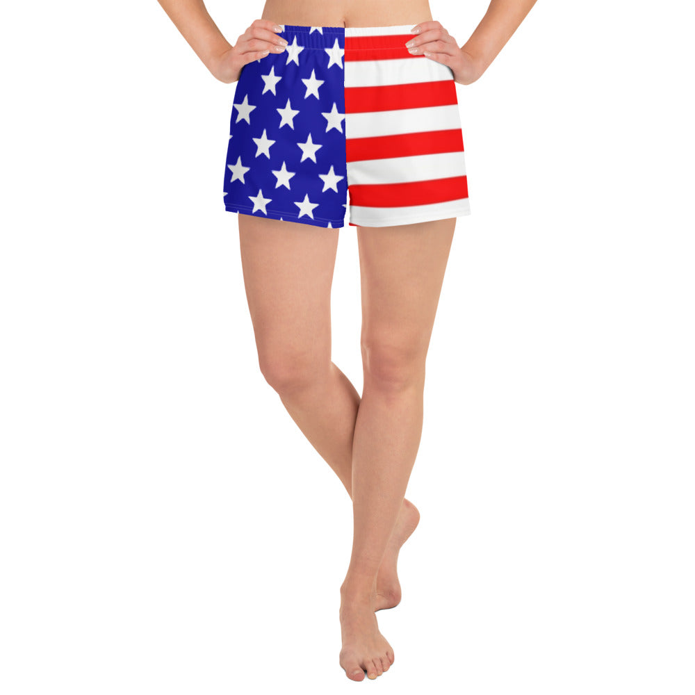 American Flag Women's Short Shorts