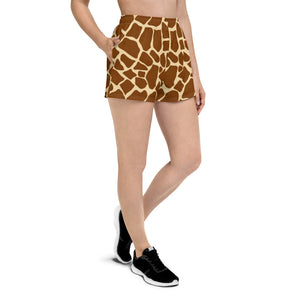 Giraffe Spots Women's Short Shorts