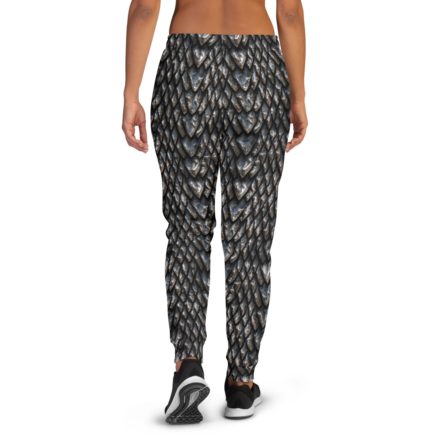 Onyx Dragon Scale Women's Slim Fit Joggers