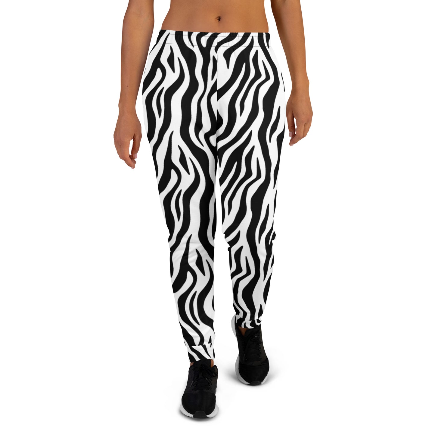 Zebra Stripe Women's Slim FIt Joggers