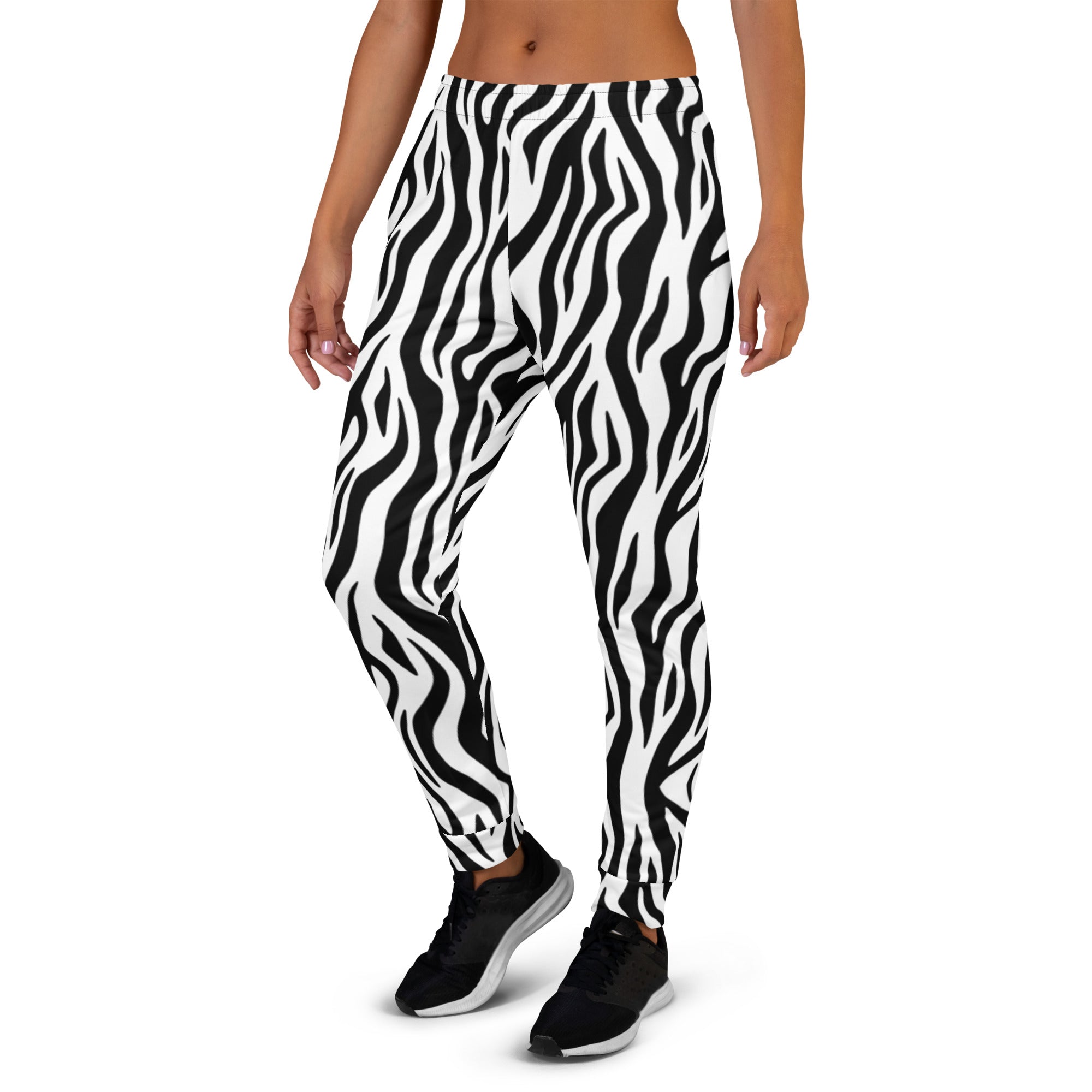 Zebra Stripe Women's Slim FIt Joggers