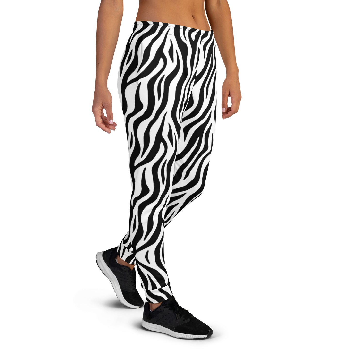 Zebra Stripe Women's Slim FIt Joggers