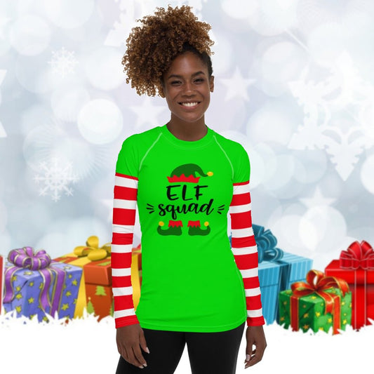 Elf Squad Women's Rash Guard