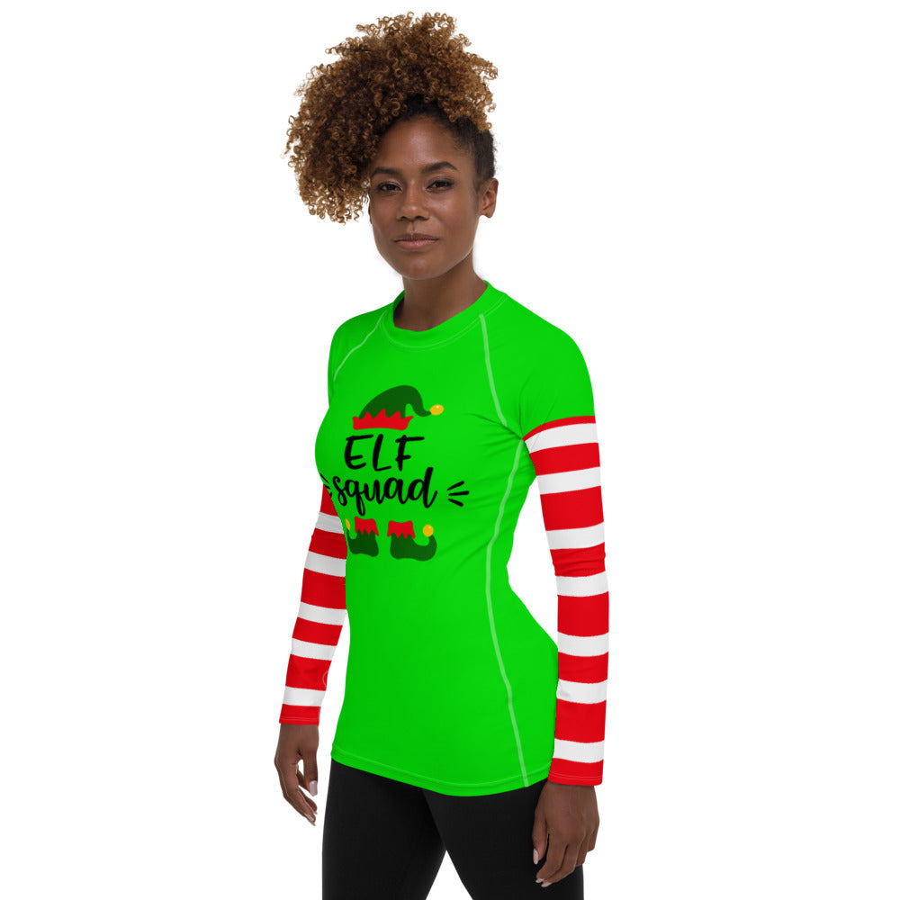 Elf Squad Women's Rash Guard