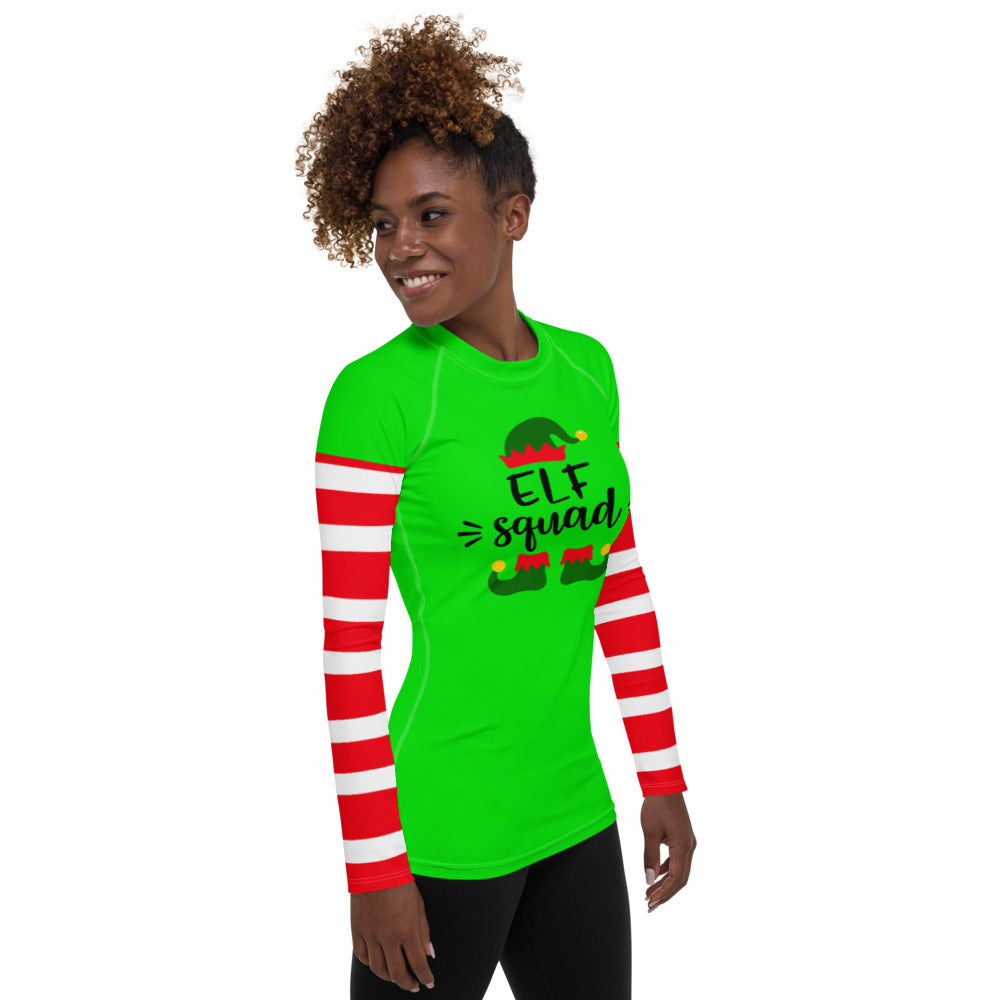 Elf Squad Women's Rash Guard