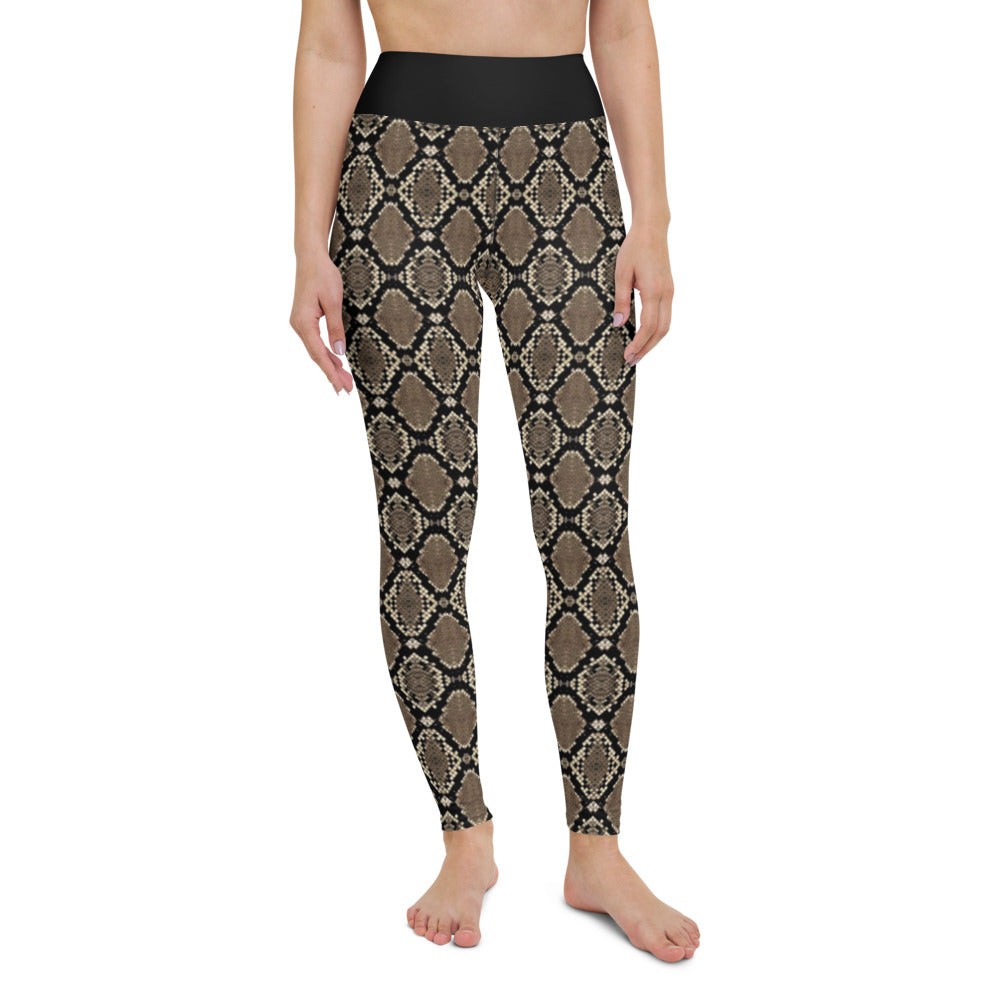 Snakeskin Women's Yoga Leggings