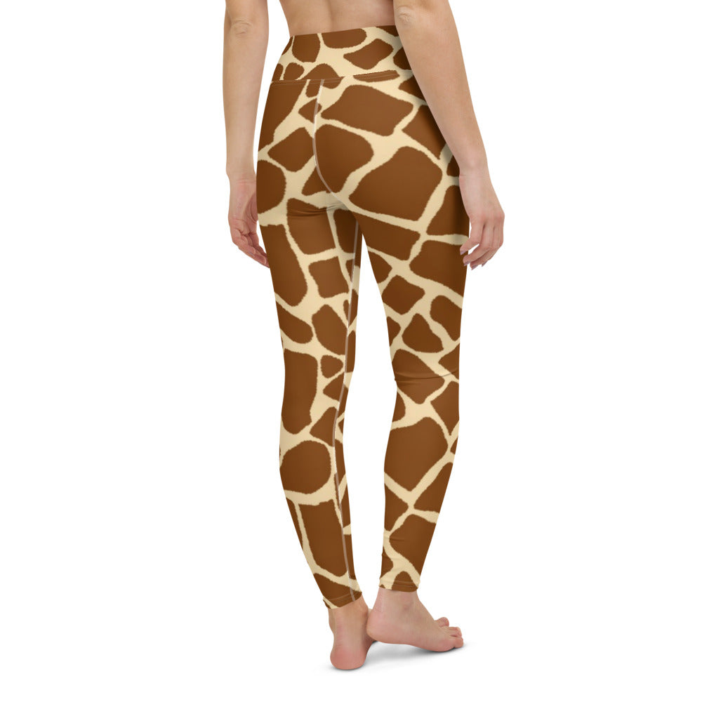 Giraffe Spots Yoga Leggings