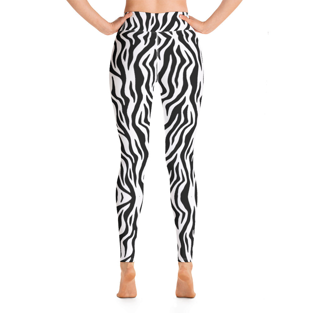 Zebra Stripes Yoga Leggings