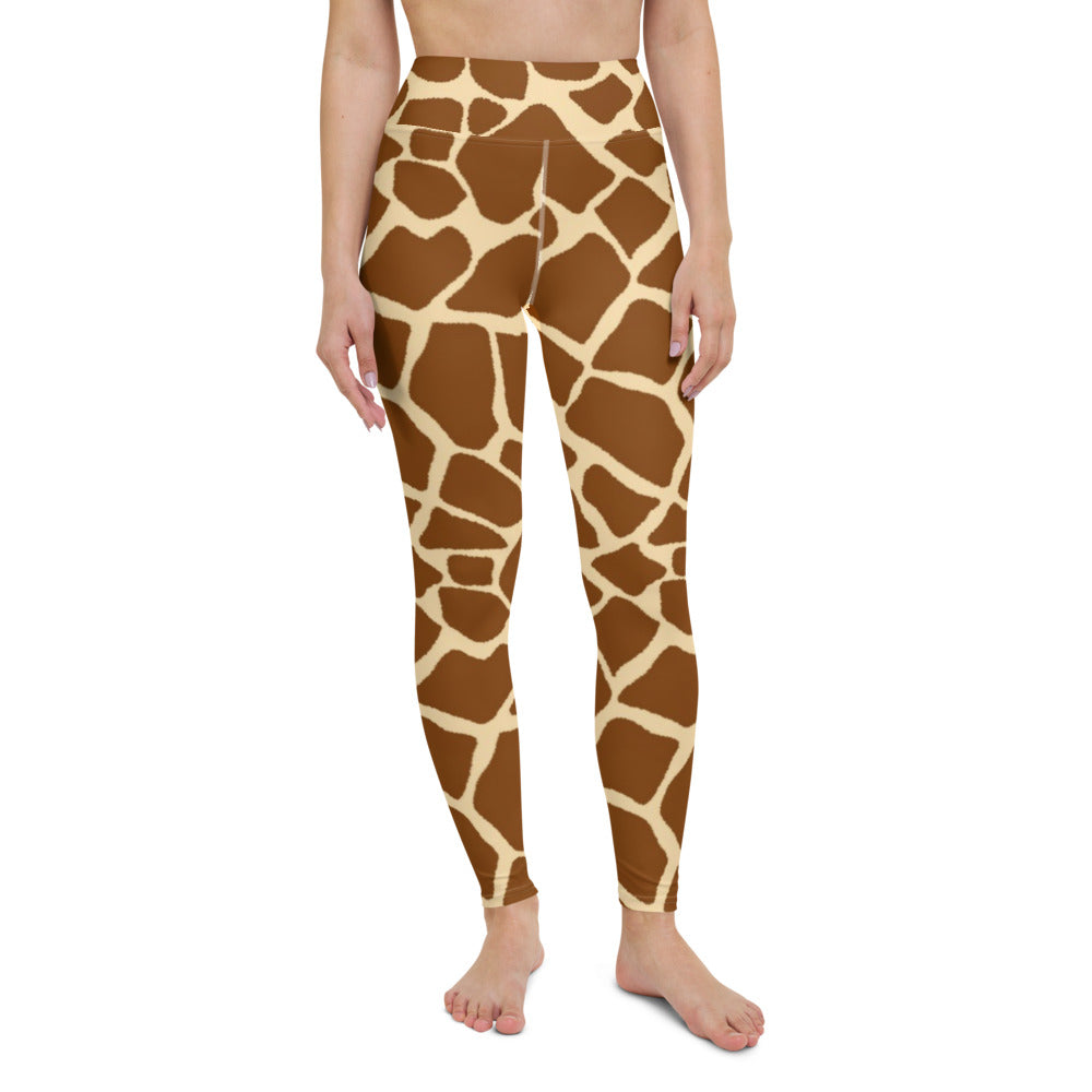 Giraffe Spots Yoga Leggings