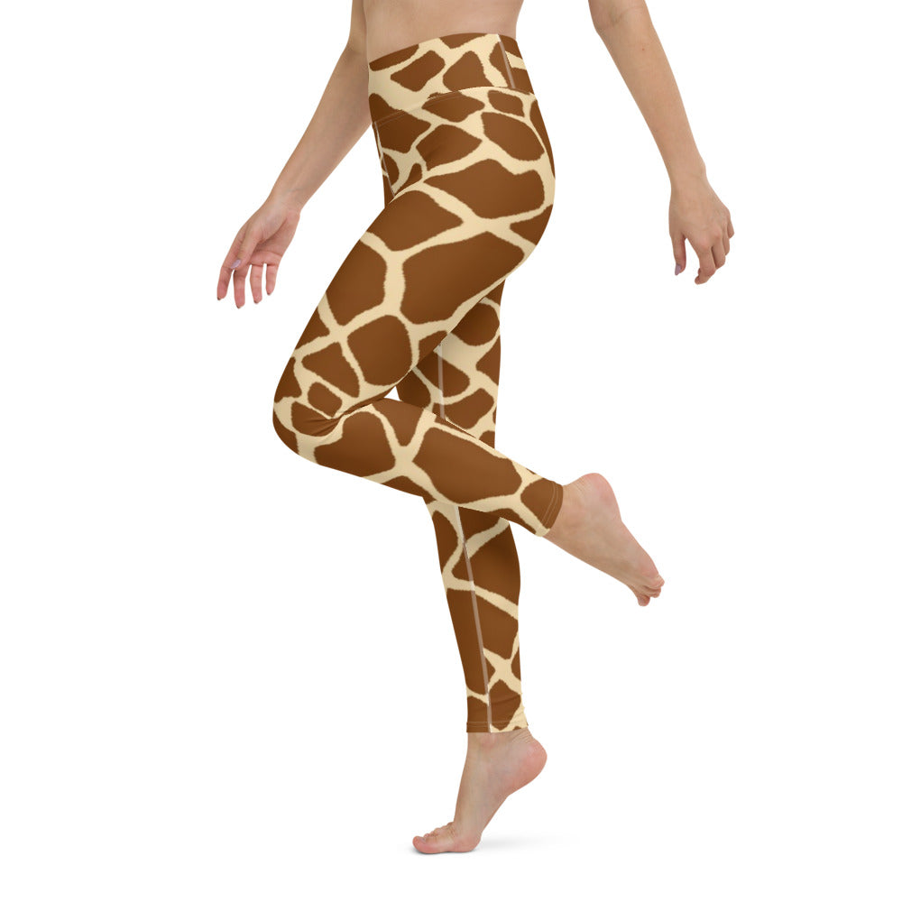 Giraffe Spots Yoga Leggings