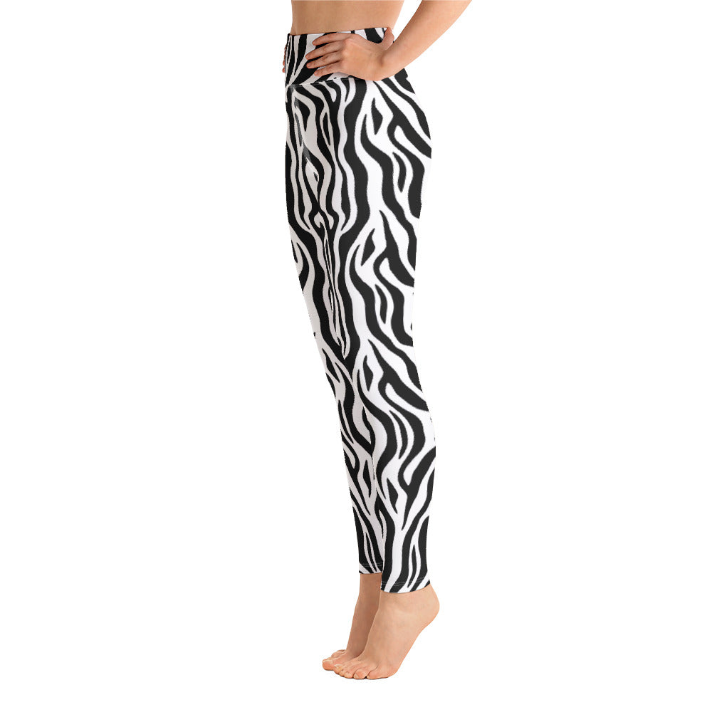 Zebra Stripes Yoga Leggings